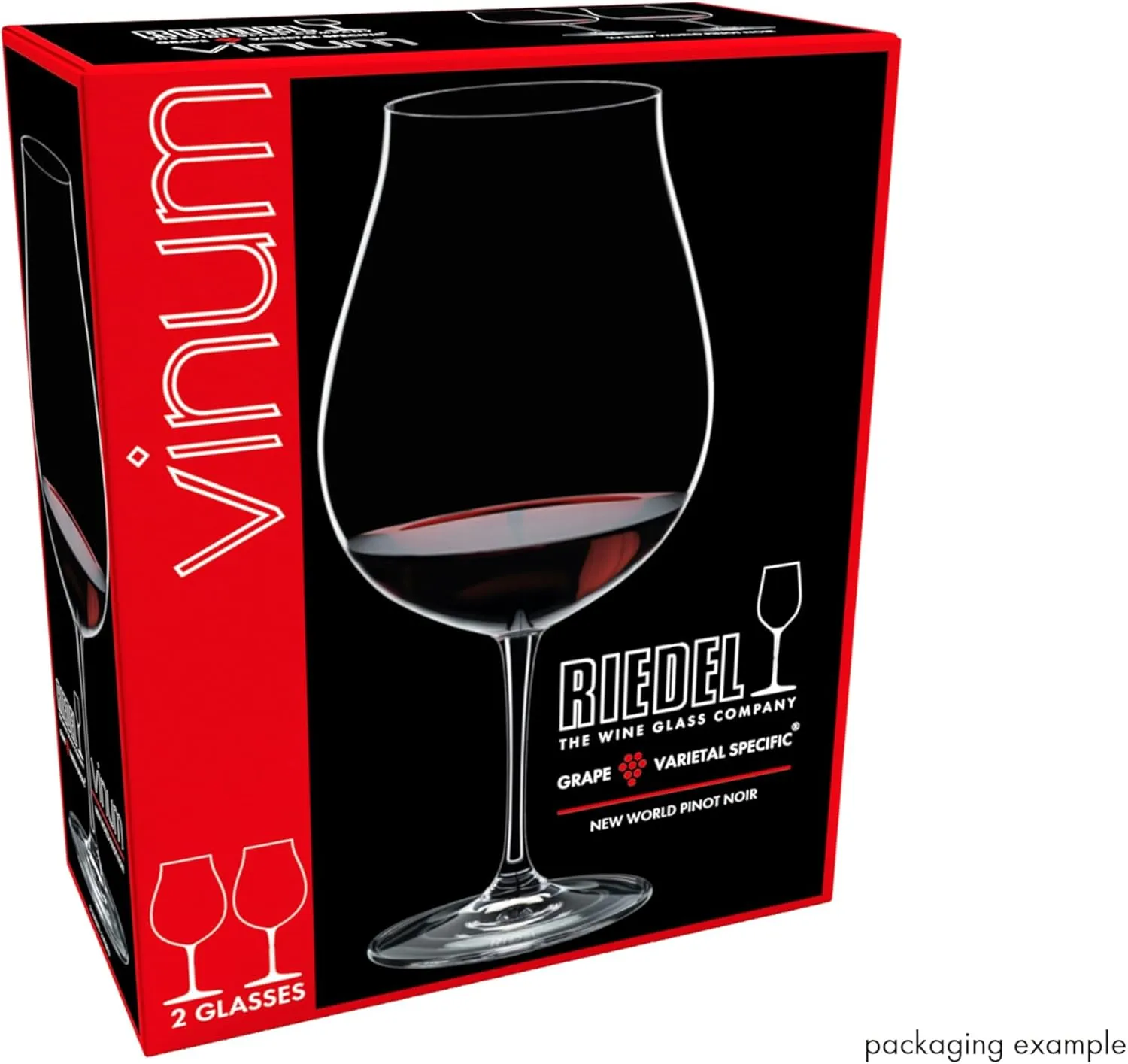Riedel Vinum New World Pinot Noir Glass, Set of 2