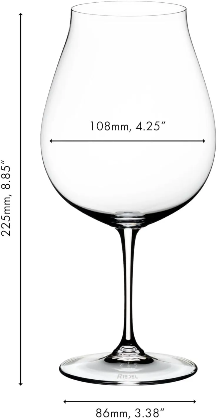 Riedel Vinum New World Pinot Noir Glass, Set of 2