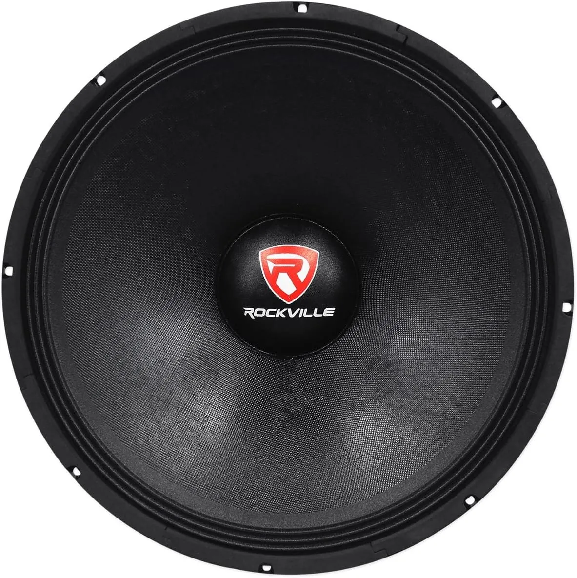 Rockville RVP18W8 1200 Watt Raw Replacement DJ PA Subwoofer 8 Ohm Sub Woofer, 18 inch