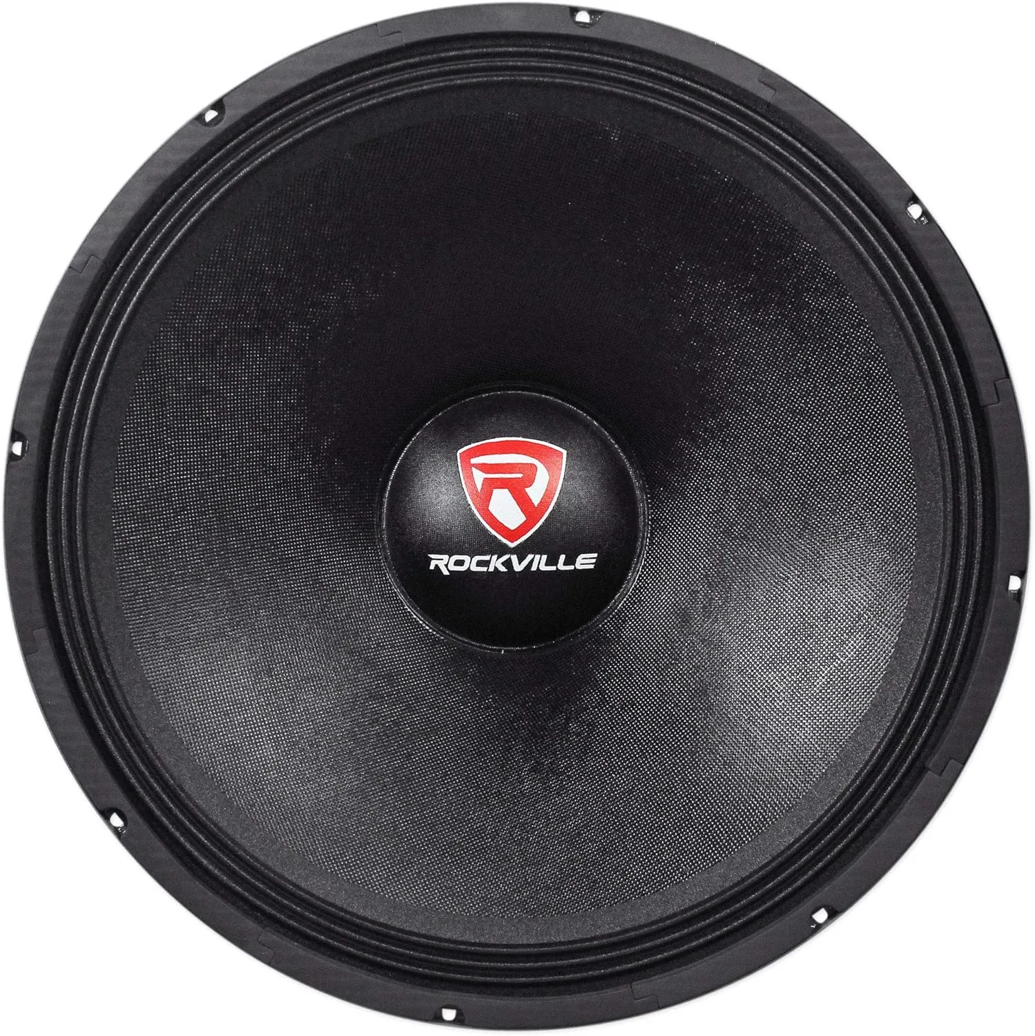 Rockville RVW1800P8 1800w 18" Raw DJ Subwoofer 8 Ohm Sub Woofer 107OZ Magnet, Black