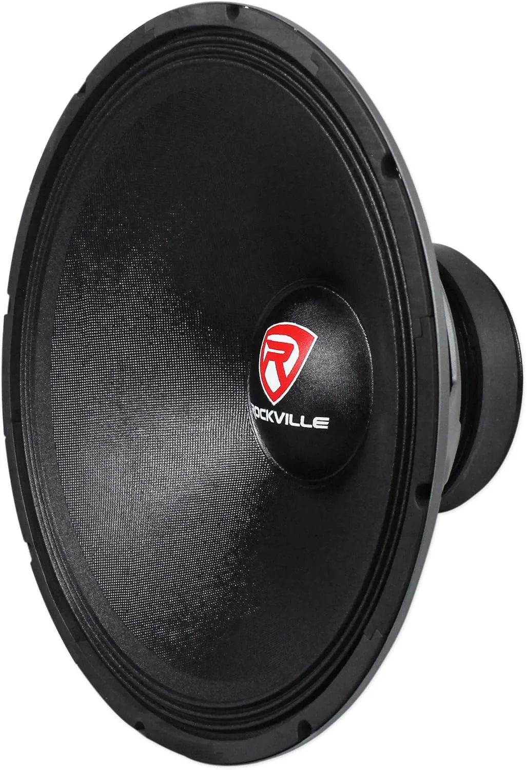 Rockville RVW1800P8 1800w 18" Raw DJ Subwoofer 8 Ohm Sub Woofer 107OZ Magnet, Black