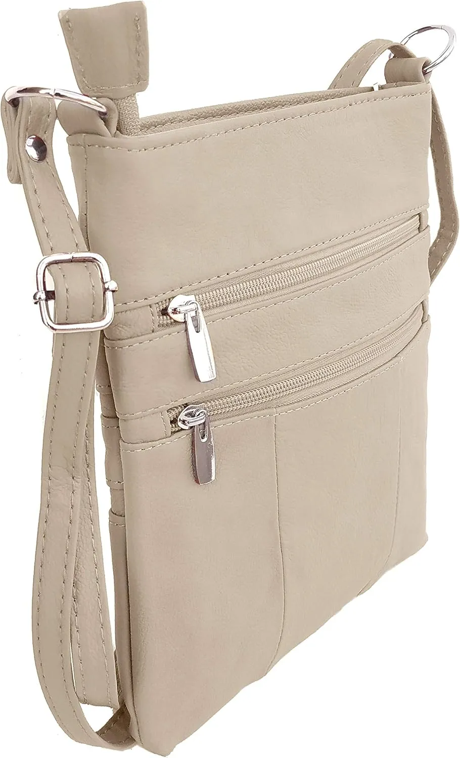 Roma Leathers Cross Body Purse - Premium Quality Leather - Designed in USA