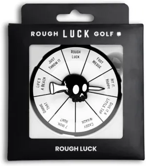 Rough Luck | Fun On-Course Golf Game | Golf Bag Tag Spinner | Great Gift for Golfers