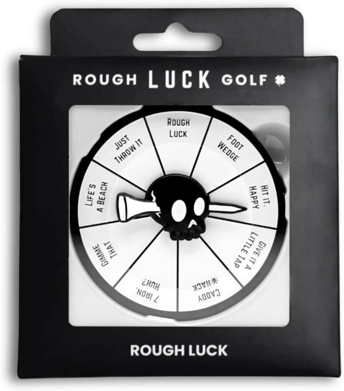 Rough Luck | Fun On-Course Golf Game | Golf Bag Tag Spinner | Great Gift for Golfers