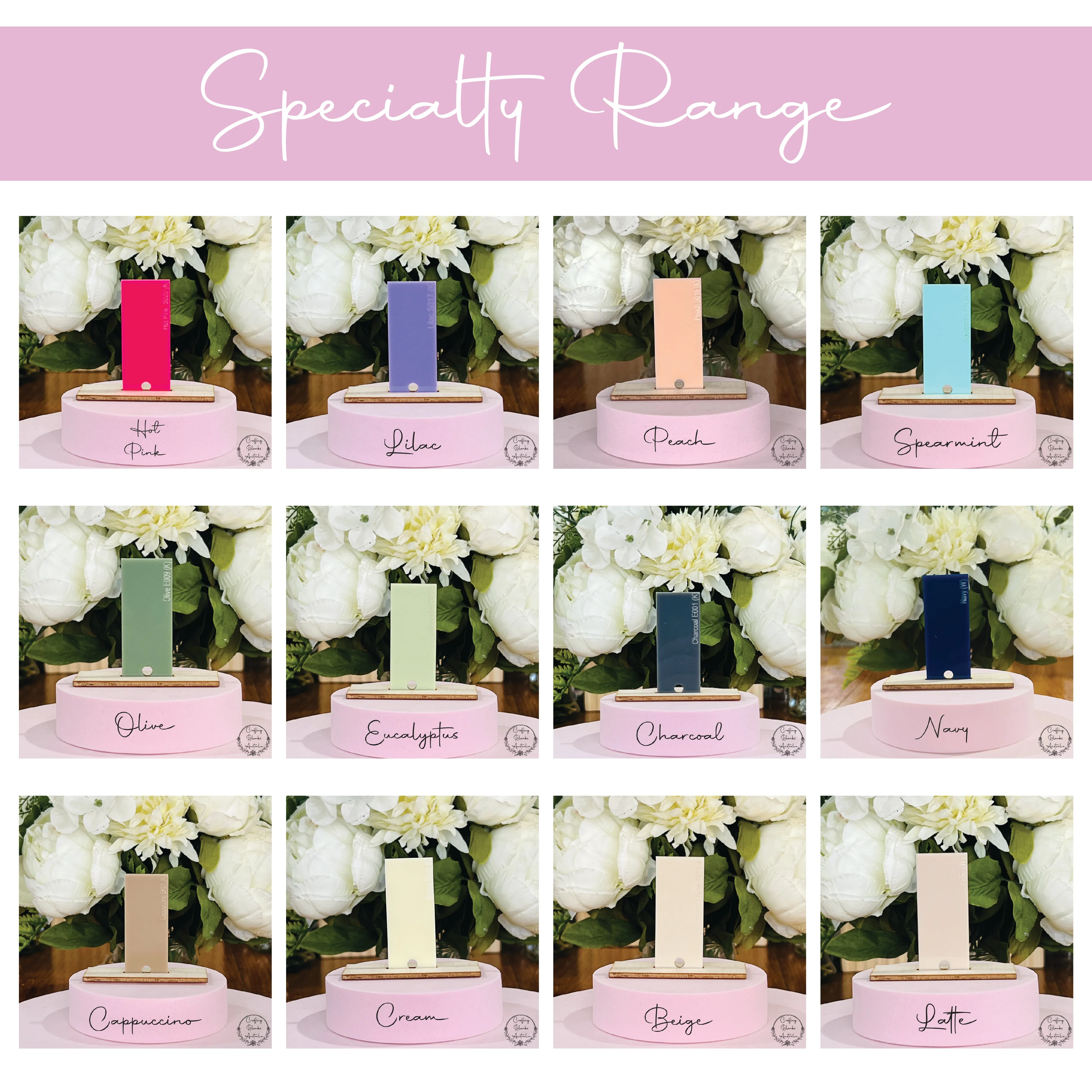 Scallop Rectangle • Blank Shape • A7