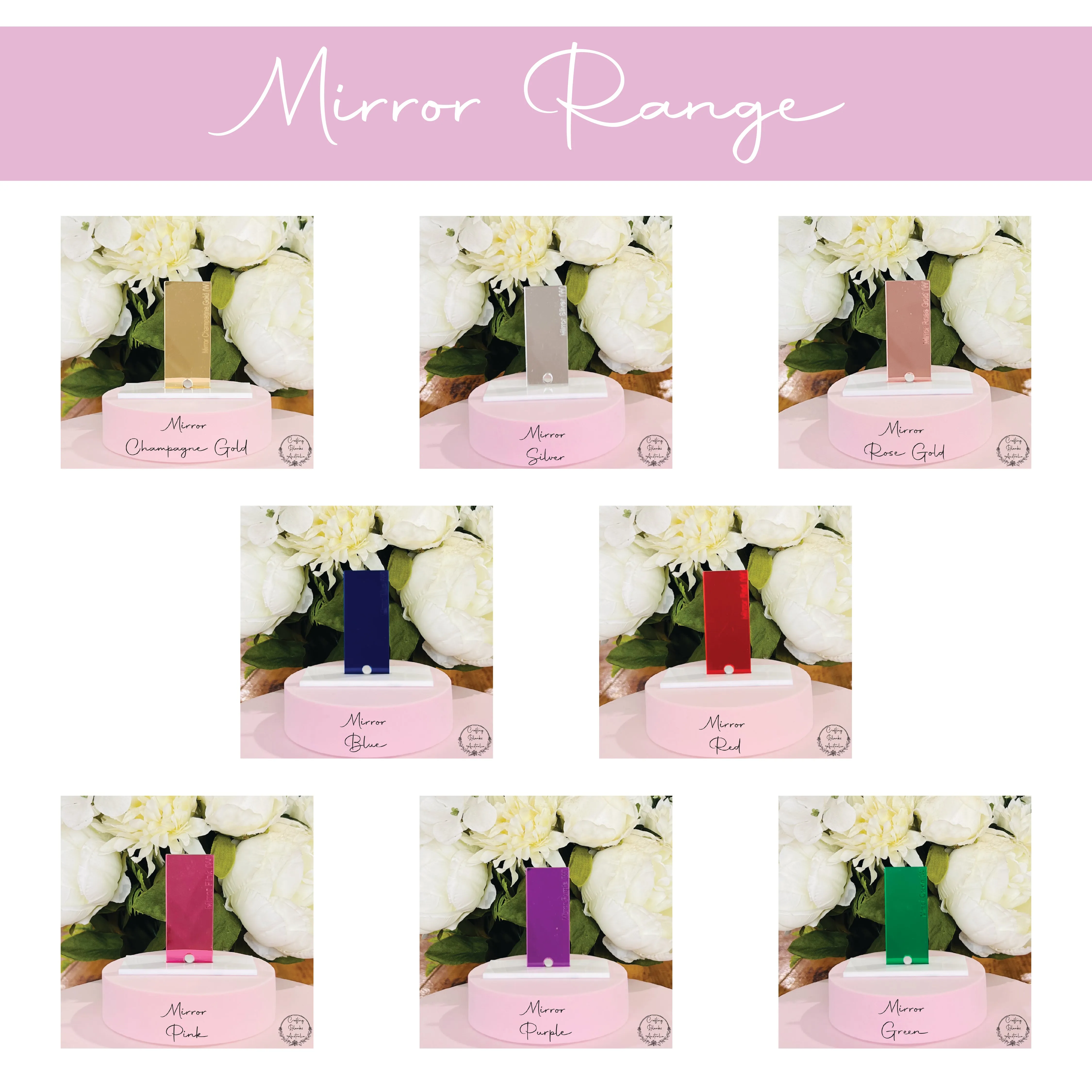 Scallop Rectangle Flat Bottom • Blank Shape • A7