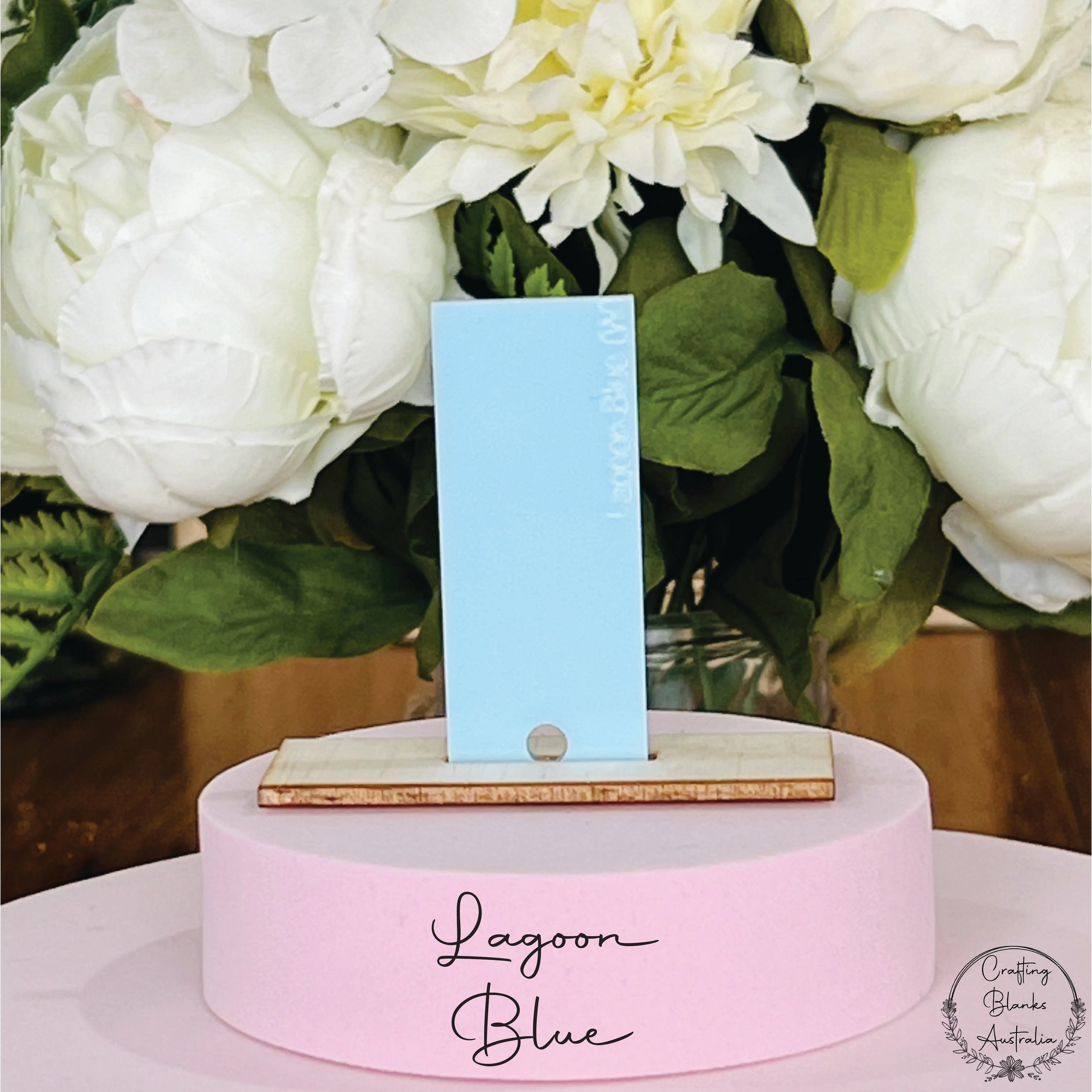 Scallop Rectangle Flat Bottom • Blank Shape • A7