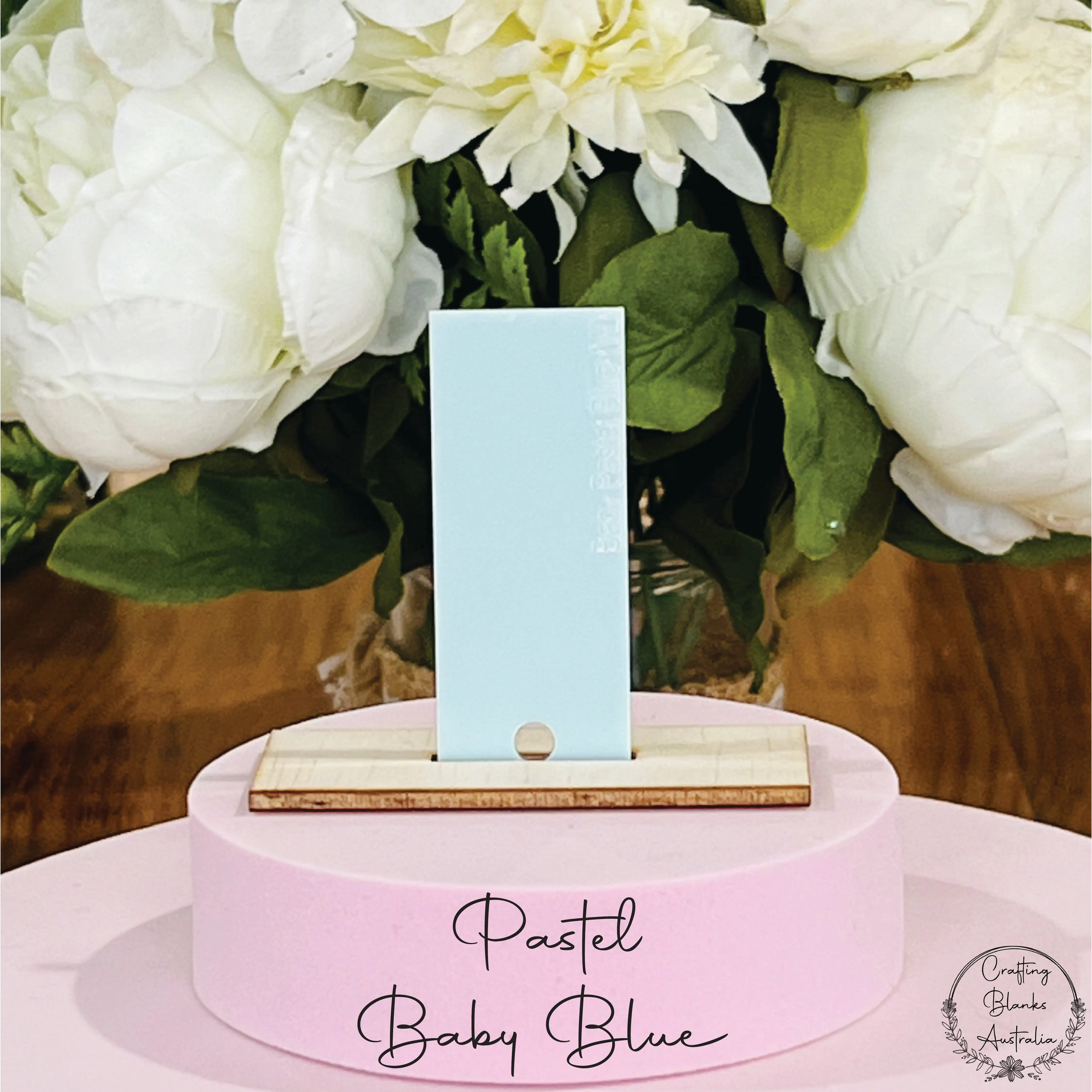 Scallop Rectangle Flat Bottom • Blank Shape • A7