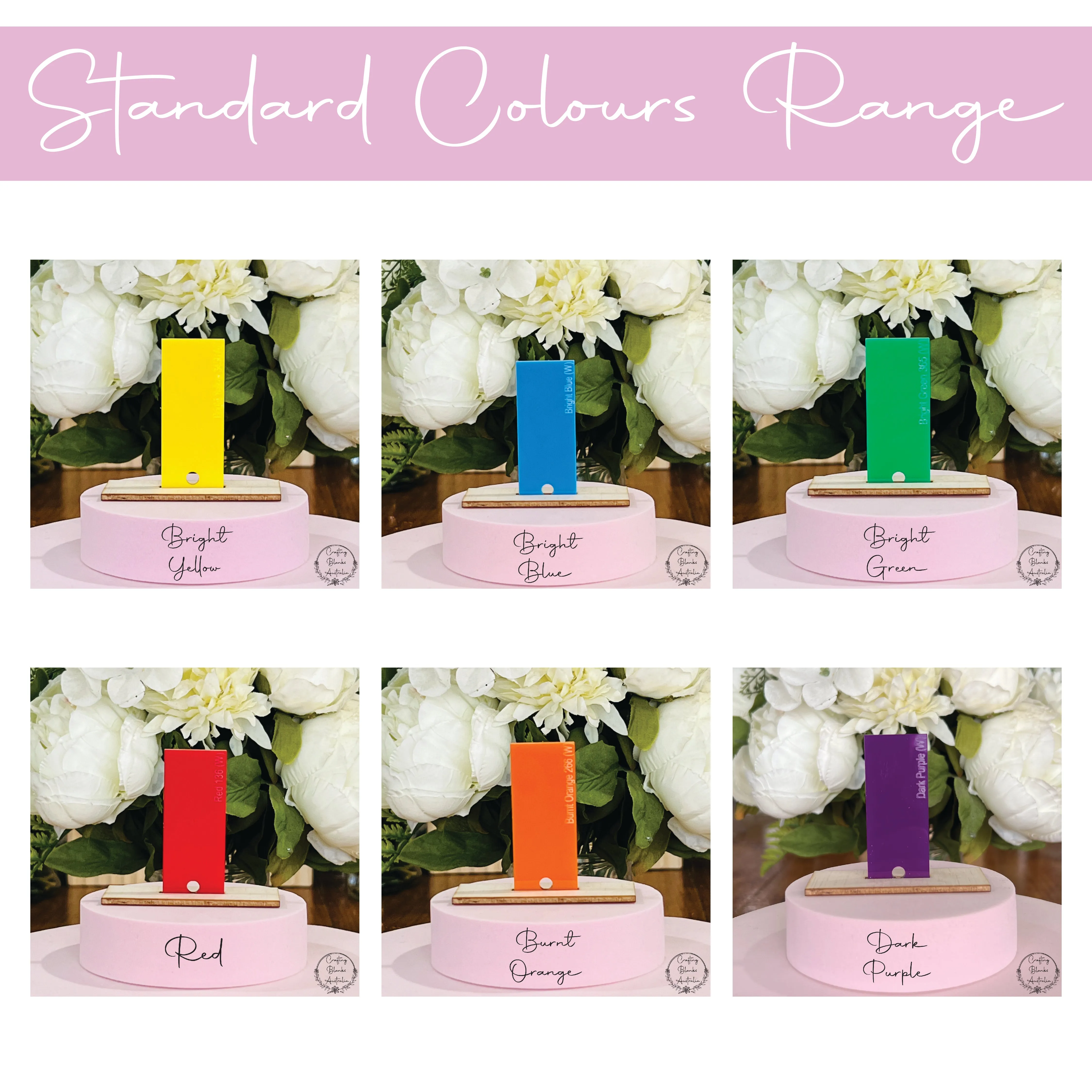 Scallop Rectangle Flat Bottom • Blank Shape • A7