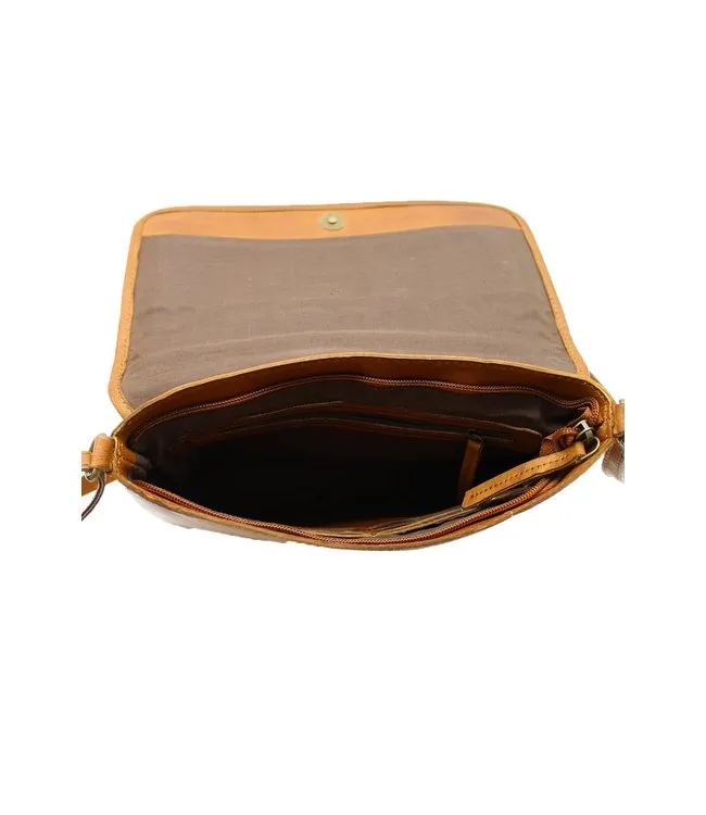 Scone Leather Tan Bag