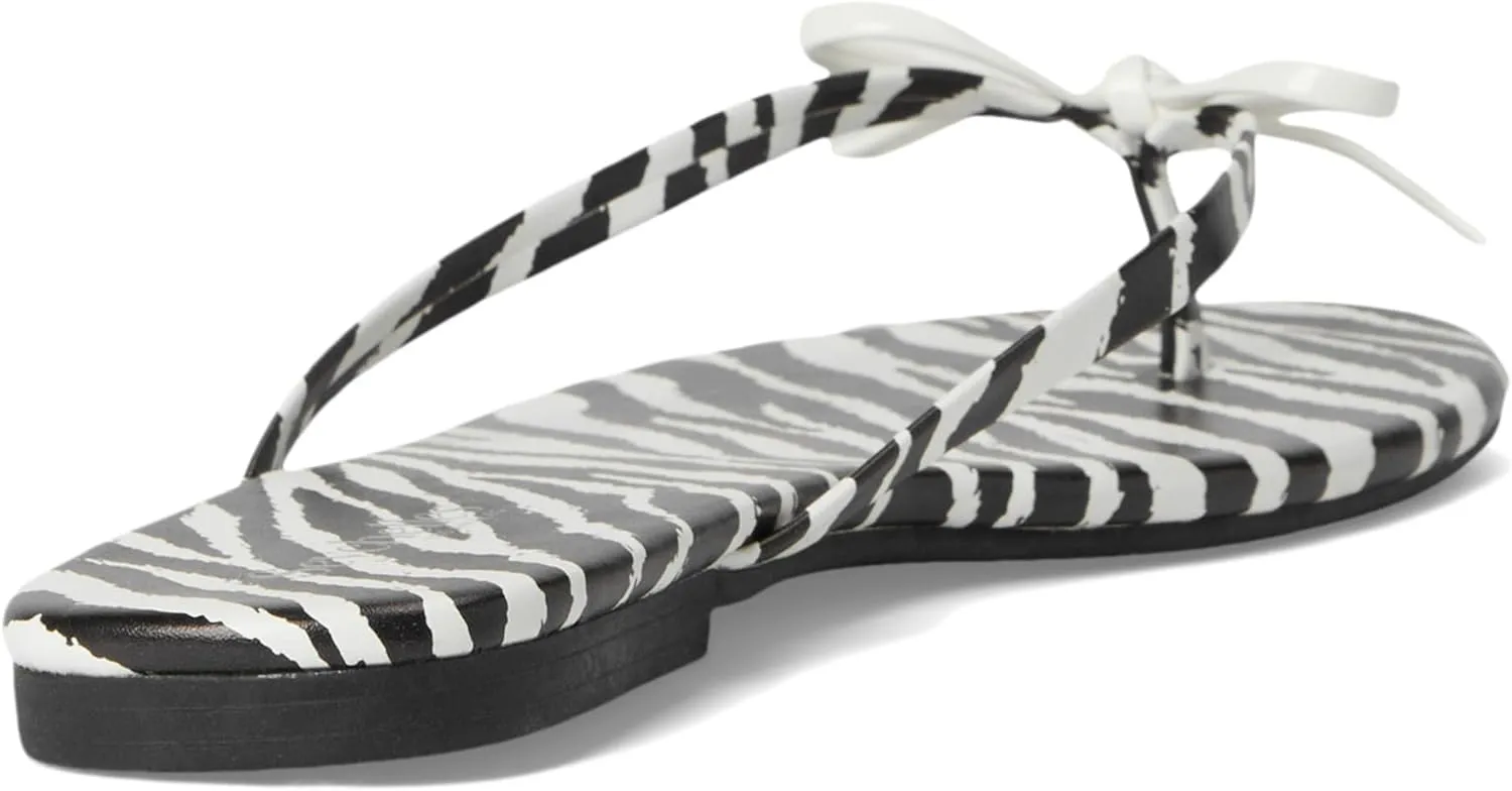 Seychelles Women's Wish List Zebra V Leather Sandal Flip-Flop