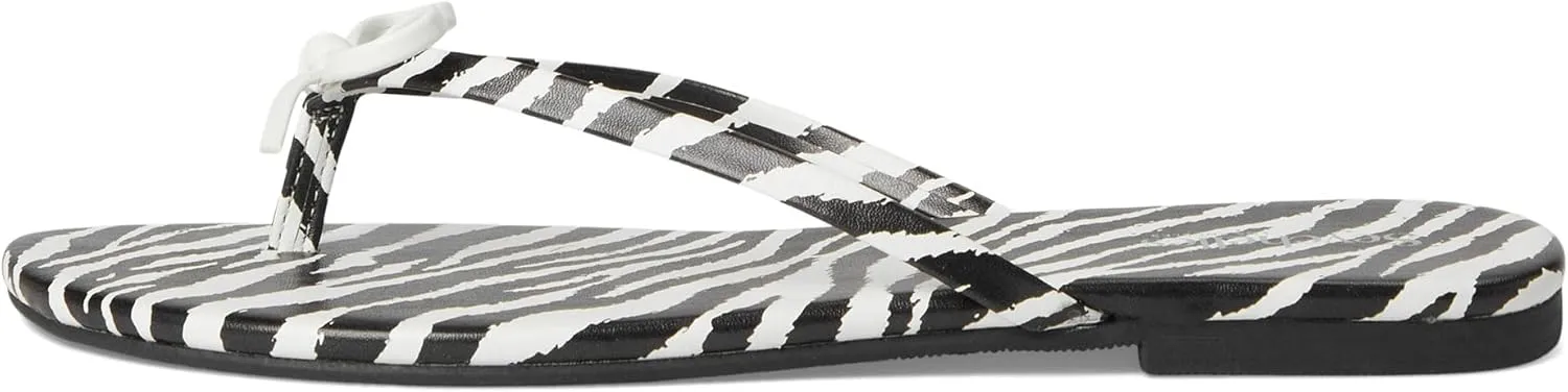 Seychelles Women's Wish List Zebra V Leather Sandal Flip-Flop