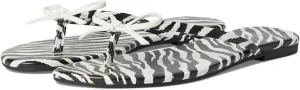 Seychelles Women's Wish List Zebra V Leather Sandal Flip-Flop