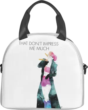 Shania Music Twain Men Women Lunch Bag Insulated Reusable Handheld Crossbody Portable Lunch Box Adult Lunch Box Suitable For Office Work Travel