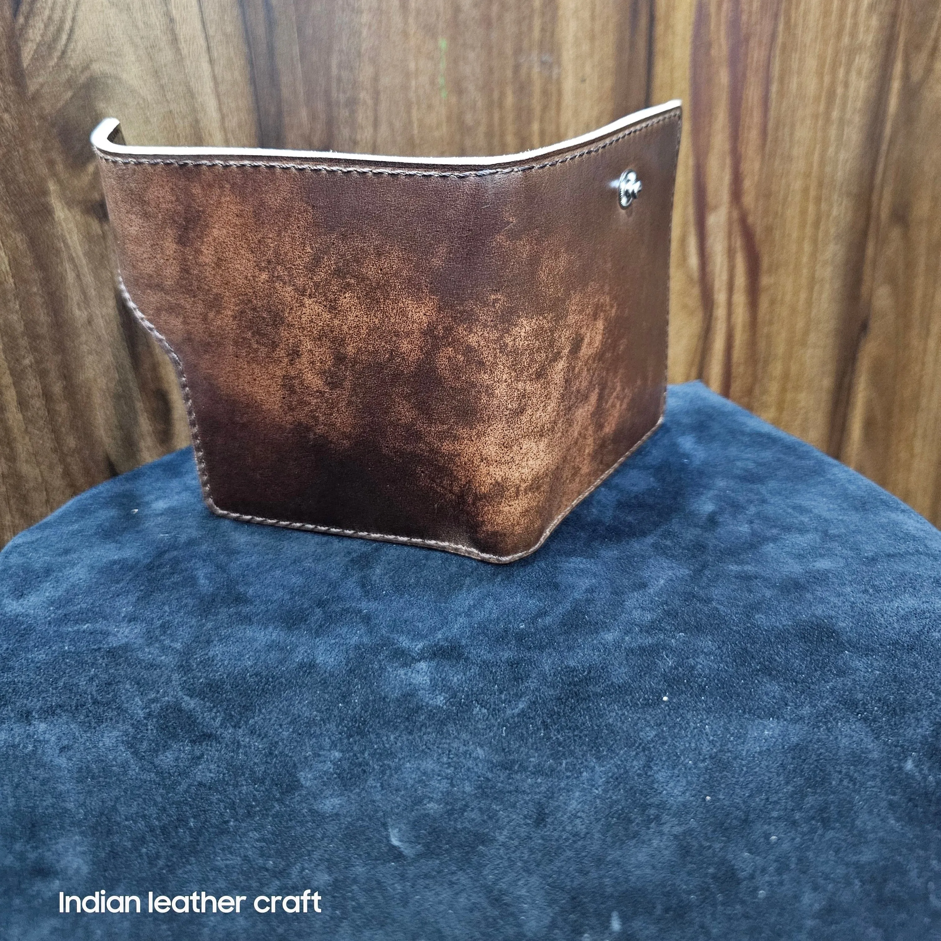 Shell Cordovan biofold wallet