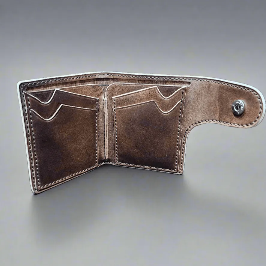 Shell Cordovan biofold wallet