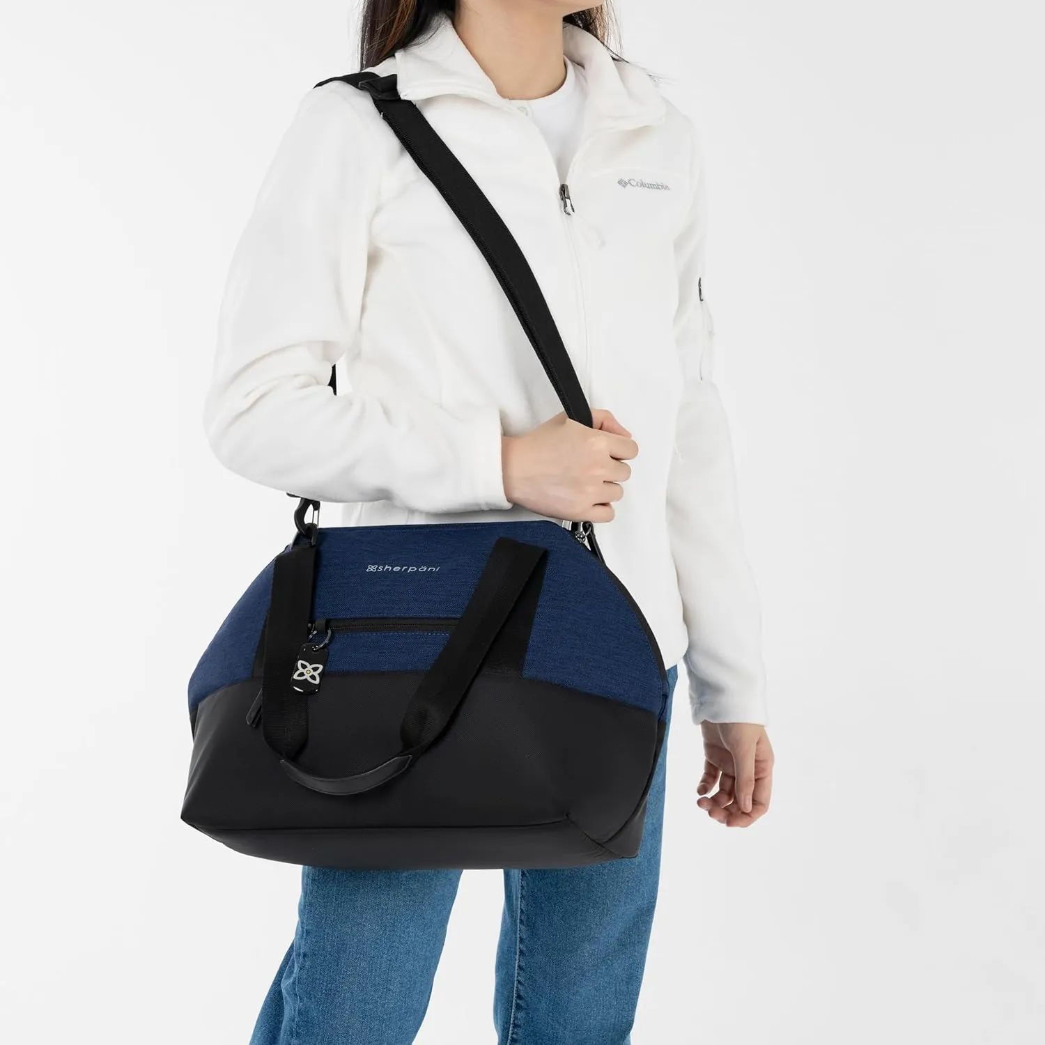 Sherpani Eclipse Anti-Theft Crossbody Bag, Lightweight Teacher Tote, 12L Travel Purse for Women with RFID Protection