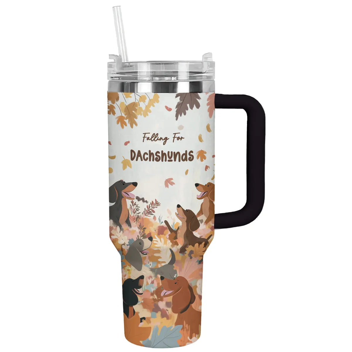 Shineful Tumbler Falling For Dachshunds