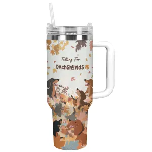 Shineful Tumbler Falling For Dachshunds