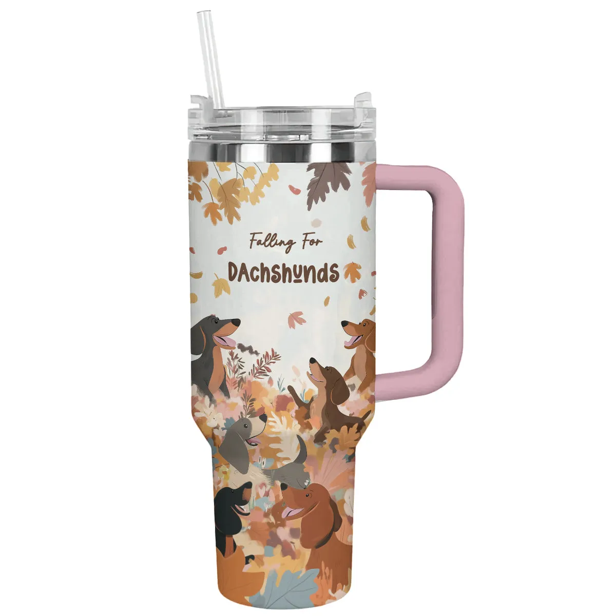 Shineful Tumbler Falling For Dachshunds