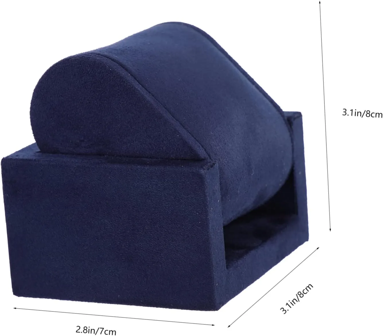 Single Watch Display Stand Moveable Watch Organizer for Bedroom Bathroom and Desk Sturdy Base for Secure Storage for
