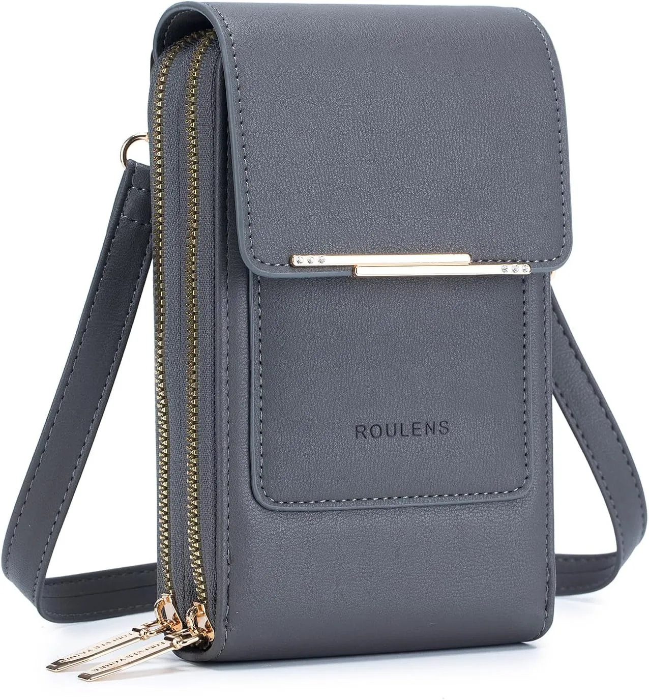 Small Crossbody Bag Cell Phone Purse for Women, Leather Shoulder Bag Wallet Purse with Credit Card Slots