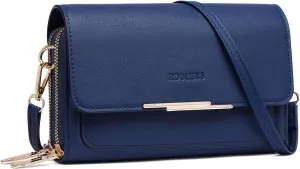 Small Crossbody Bag for Women,Cell Phone Purse Women's Shoulder Handbags Wallet Purse with Credit Card Slots