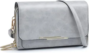 Small Crossbody Bag for Women,Cell Phone Purse Women's Shoulder Handbags Wallet Purse with Credit Card Slots