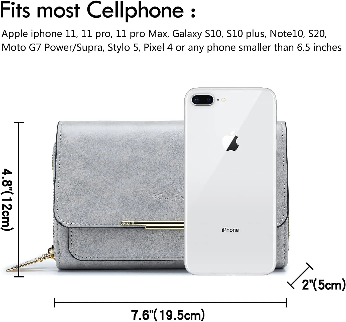 Small Crossbody Bag for Women,Cell Phone Purse Women's Shoulder Handbags Wallet Purse with Credit Card Slots