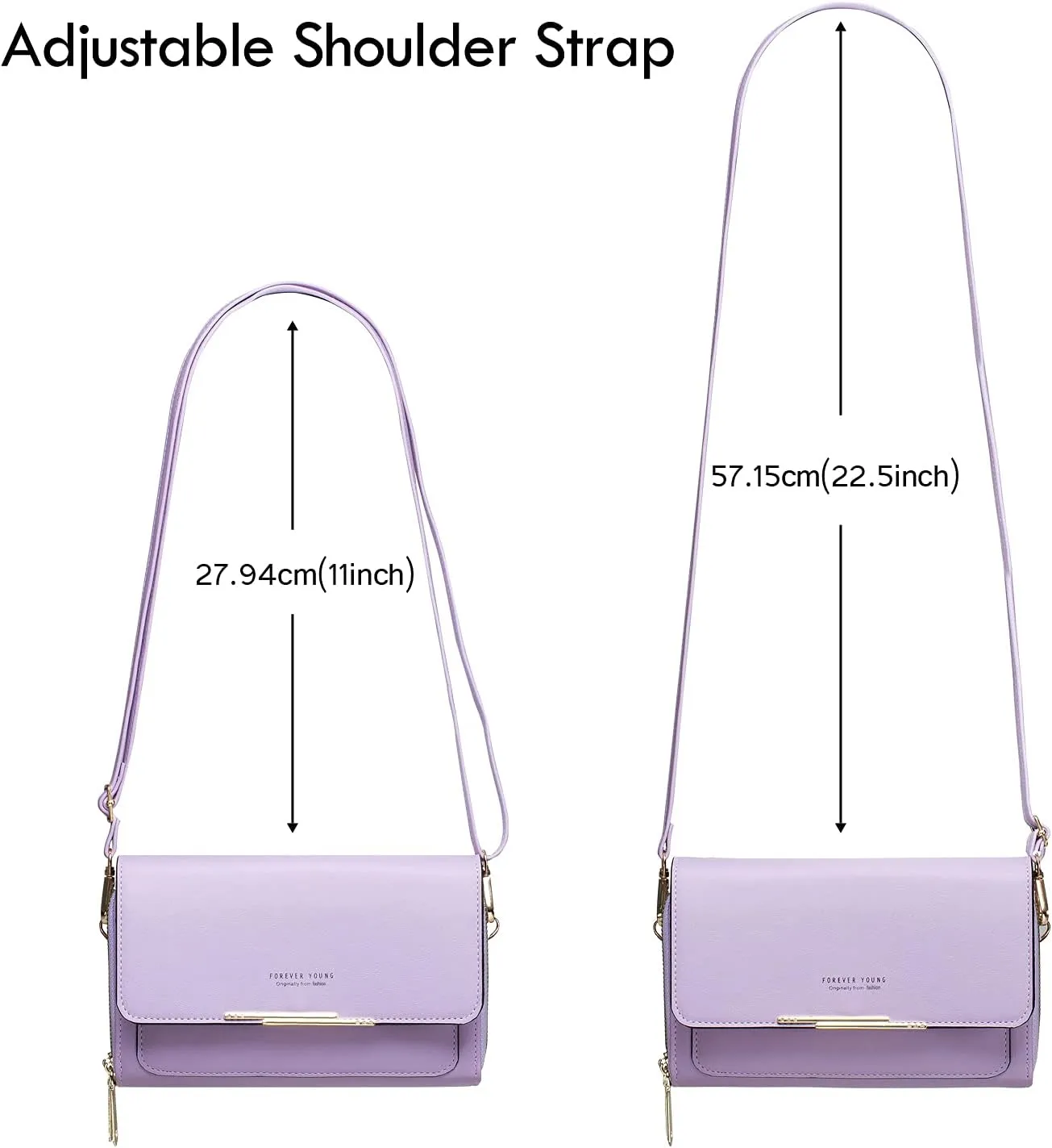 Small Crossbody Bag for Women,Cell Phone Purse Women's Shoulder Handbags Wallet Purse with Credit Card Slots