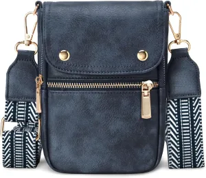 Small Crossbody Bags for Women, Cell Phone Wallet Purses with Card Slots and Adjustable Strap for Travel Casual