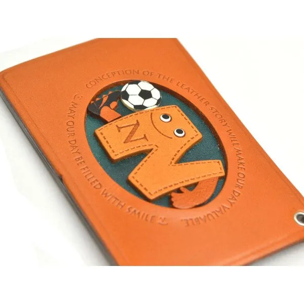 Soccer-N Leather Commuter Pass/Passcard Holders