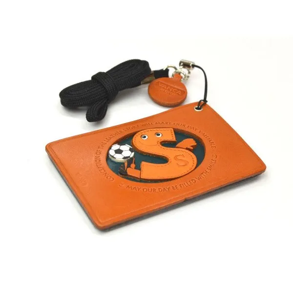 Soccer-S Leather Commuter Pass/Passcard Holders