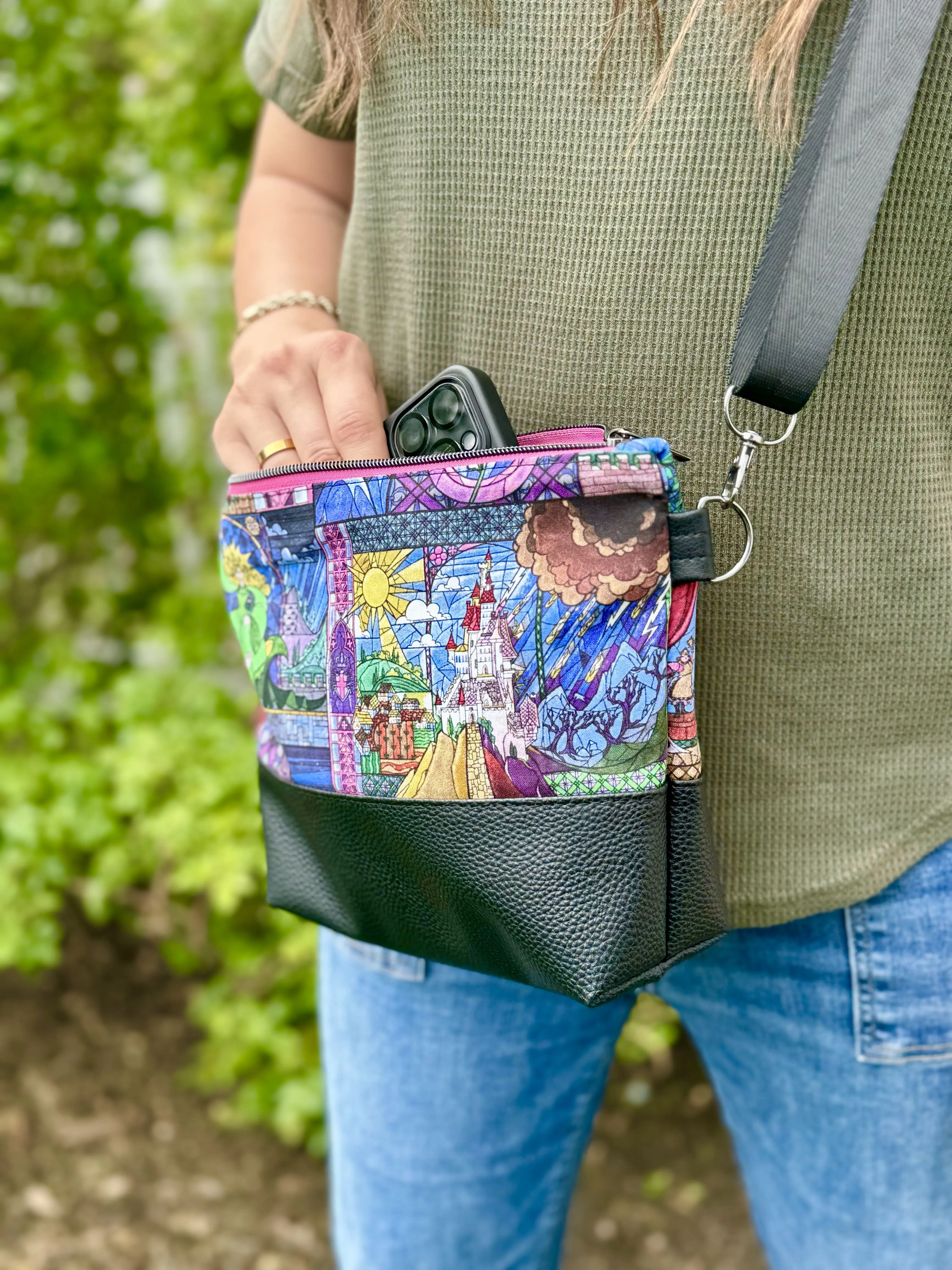 Stained Glass Crossbody Bag