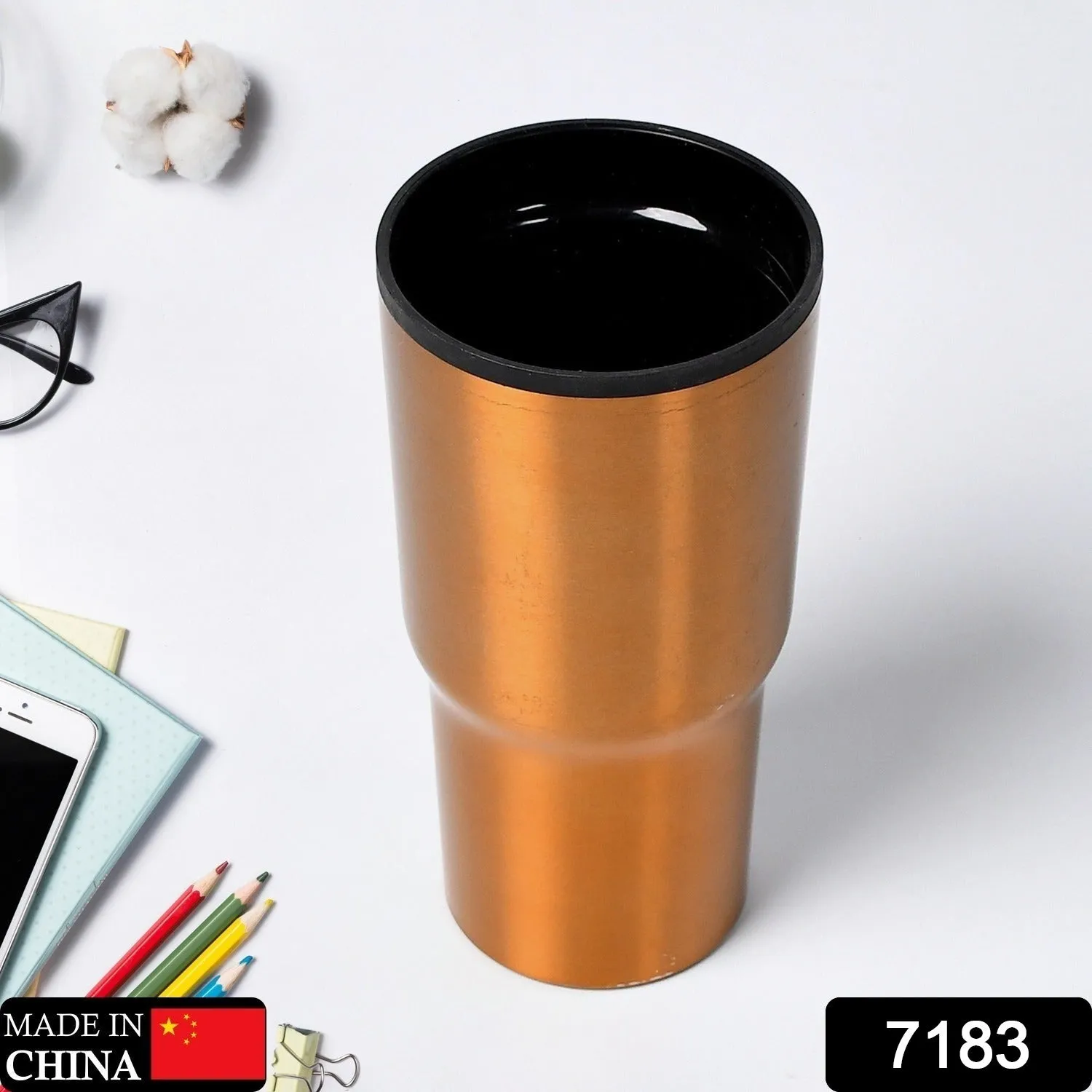 Stainless Steel Double-Walled Vacuum Insulated Travel Coffee Mug