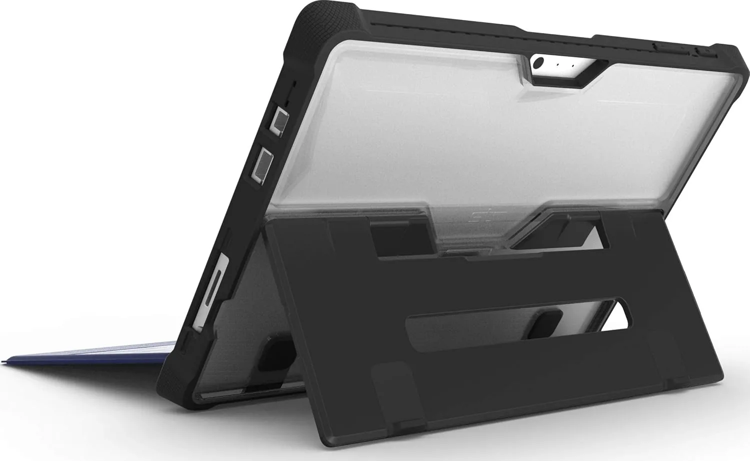 STM Dux, rugged case for Microsoft Surface Pro 2017 / Surface Pro 4 / Surface Pro 6 - Black (stm-222-167L-01)
