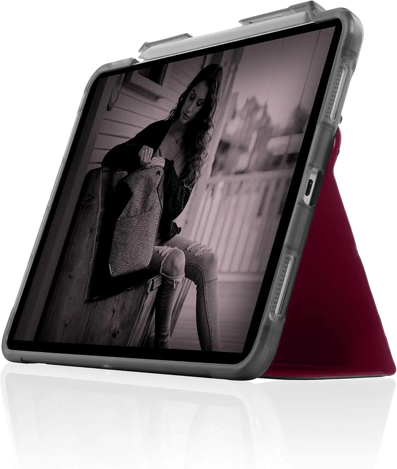 STM Dux Studio Case (iPad Pro 11 Inch/2nd Gen) - Dark Red