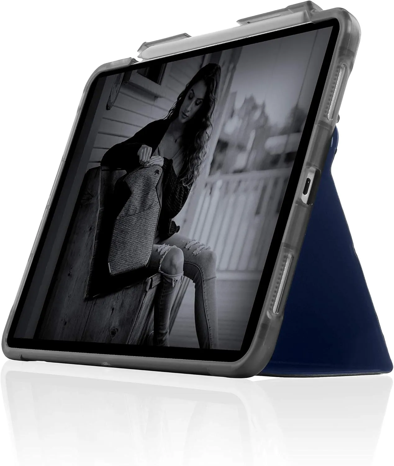 STM Dux Studio for The iPad Pro 12.9" 4th Gen / 12.9" 3rd Gen 2020- Midnight Blue (stm-222-288L-03)