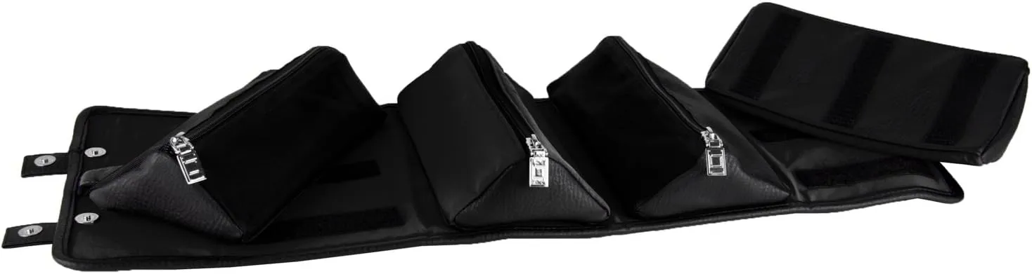 Stowaway Compact Roll Up Pouch, Jet Black, One Size
