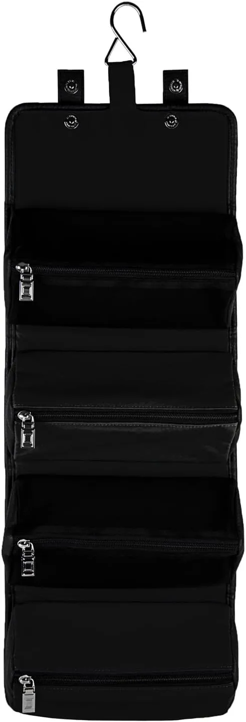 Stowaway Compact Roll Up Pouch, Jet Black, One Size