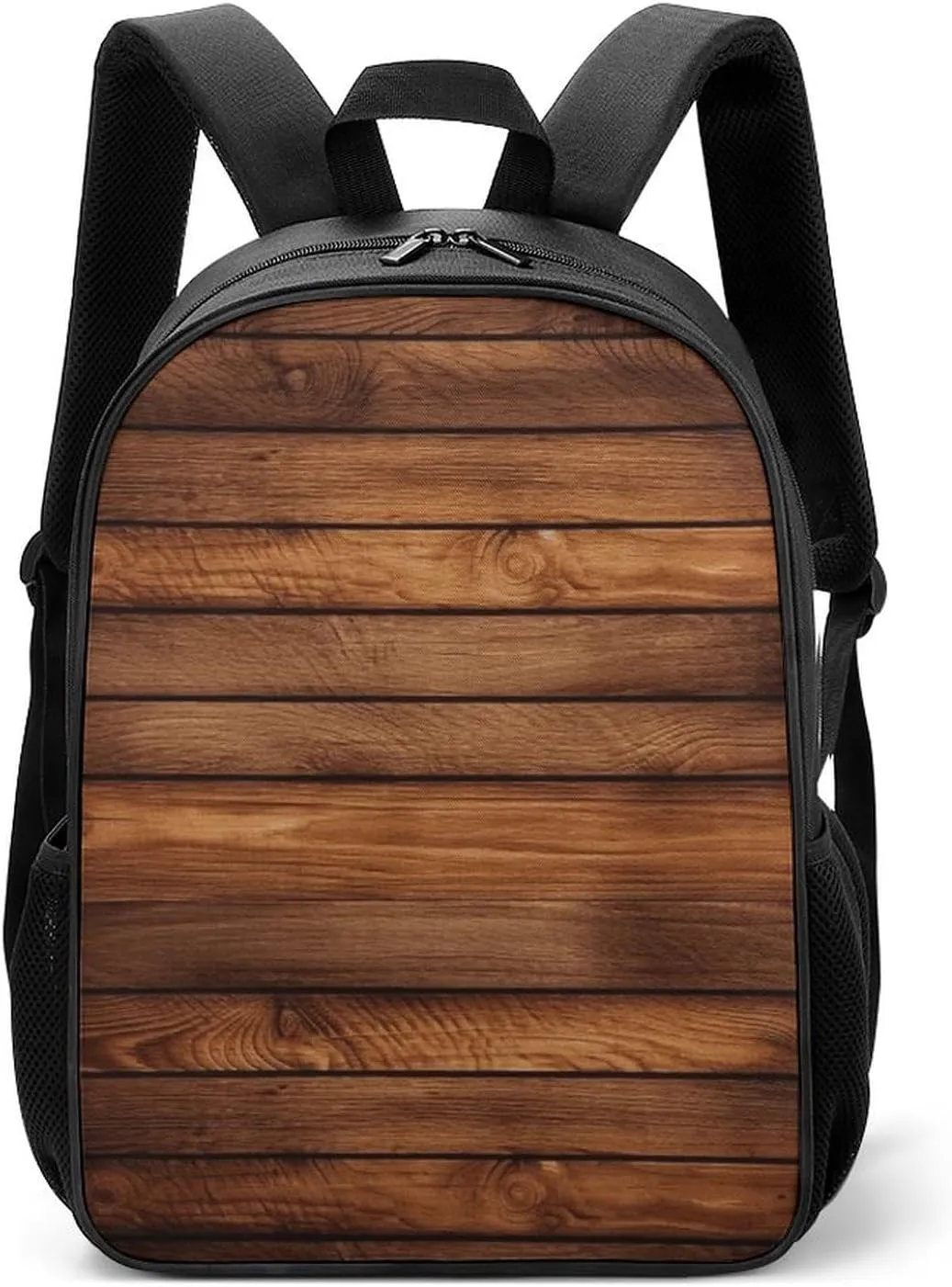 Stylish Backpack, Brown Wooden Print Durable Backpack Travel Backpack Hiking Backpack Ergonomic Backpack Comfortable Backpack, Style