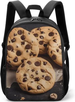 Stylish Backpack, Chocolate Chip Biscuit Print Durable Backpack Travel Backpack Hiking Backpack Ergonomic Backpack Comfortable Backpack, Style