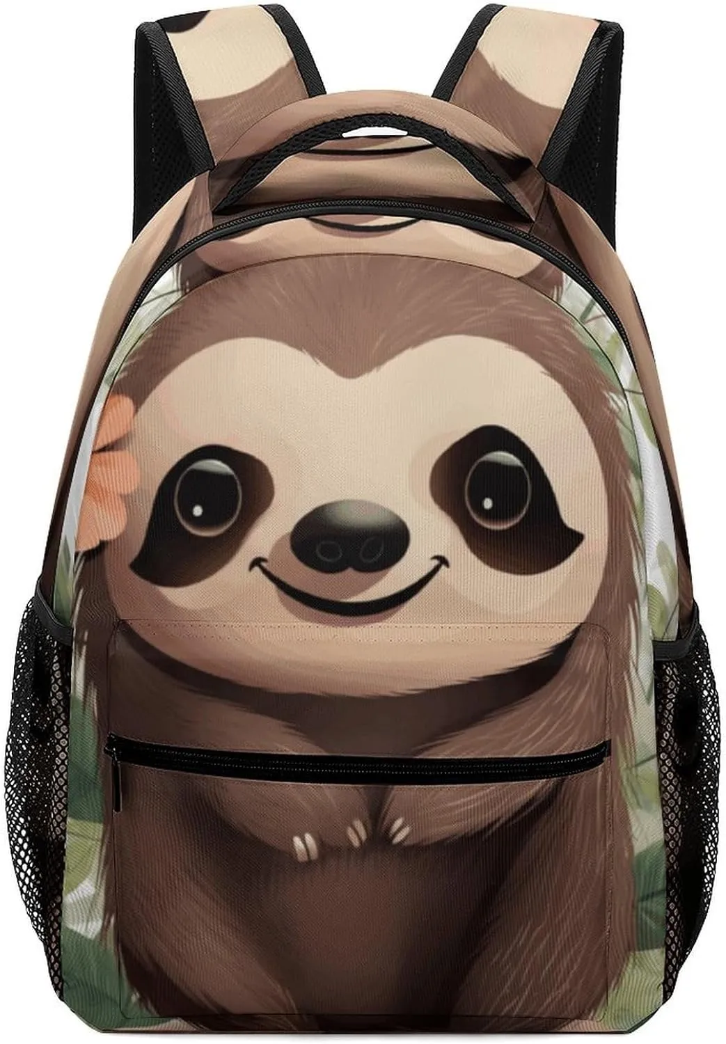 Stylish Backpack, Cute Cartoon Sloth Print Durable Backpack Travel Backpack Hiking Backpack Ergonomic Backpack Comfortable Backpack