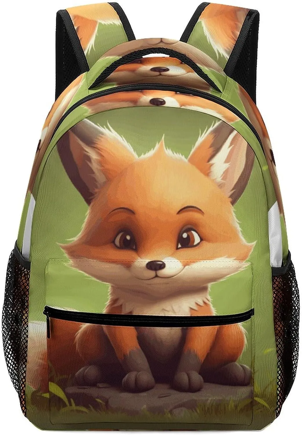 Stylish Backpack, Cute Little Fox Print Durable Backpack Travel Backpack Hiking Backpack Ergonomic Backpack Comfortable Backpack, Style