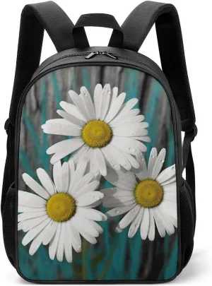 Stylish Backpack, Daisy Flowers Print Durable Backpack Travel Backpack Hiking Backpack Ergonomic Backpack Comfortable Backpack