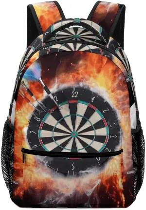 Stylish Backpack, Dart Board Print Durable Backpack Travel Backpack Hiking Backpack Ergonomic Backpack Comfortable Backpack