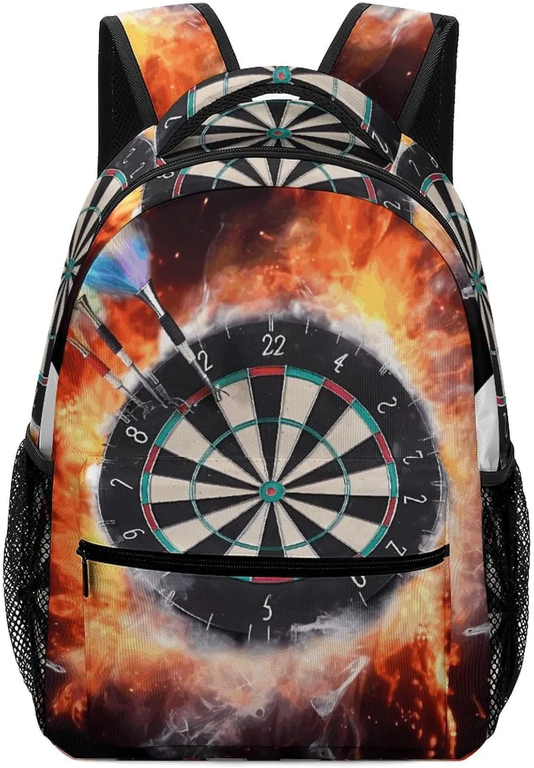 Stylish Backpack, Dart Board Print Durable Backpack Travel Backpack Hiking Backpack Ergonomic Backpack Comfortable Backpack