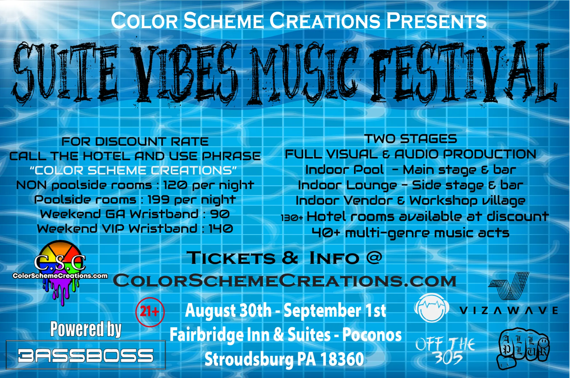 Suite Vibes Music Festival ( AUG 30-31 2024)