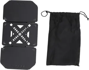 SUNGOOYUE Folding Table Top for Lunch Box, Portable Aluminium Alloy Camping Table Board Plate Camping Gear for 9.4L Lunch Box