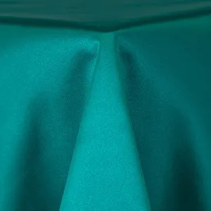 Teal Matte Satin Linen